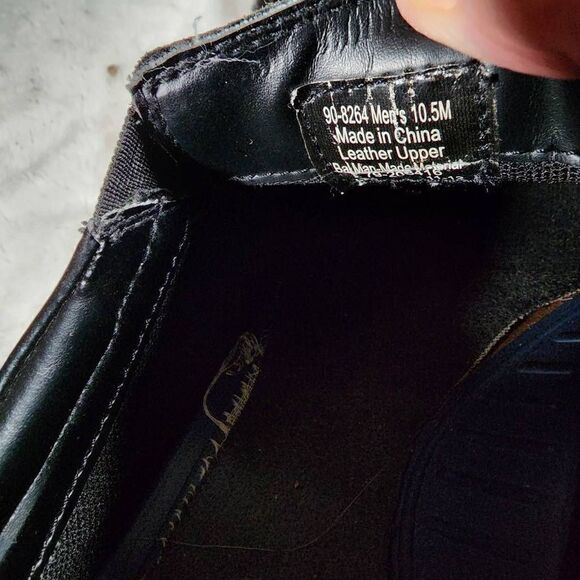 Dockers Men's Black Leather Dress Casual Loafer Shoes Size 10.5 - Picture 10 of 10